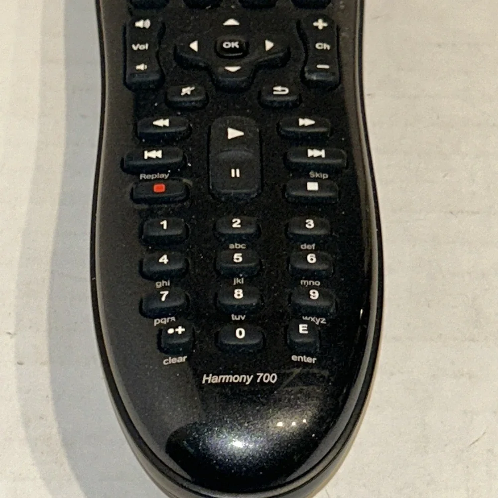 Logitech Harmony 700 Remote‎ Control Black Tested E3